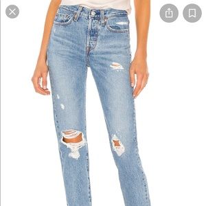 NWT Levi Wedgie Icon Jeans Authentically Yours Size 25